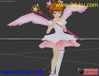 3D打印模型现代卡通美女们的图片