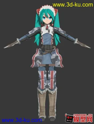 3D打印模型现代卡通美女们的图片