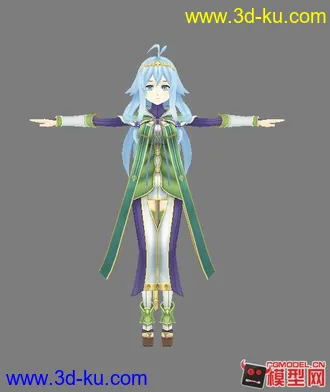 3D打印模型现代卡通美女们的图片