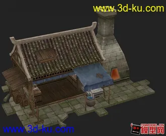 3D打印模型几个场景。的图片