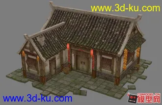 3D打印模型几个场景。的图片