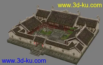 3D打印模型几个场景。的图片