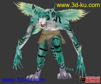 3D打印模型武侠风格怪物小集锦的图片