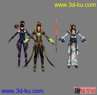 3D打印模型神仙系列的图片