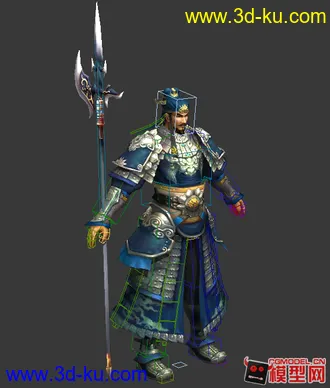 3D打印模型古代名将小集锦的图片