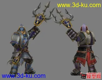 3D打印模型古代名将小集锦的图片