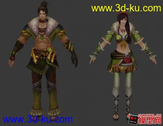 3D打印模型古代名将小集锦的图片