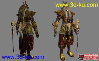 3D打印模型一些古代武侠风格的人物的图片