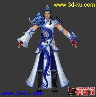 3D打印模型一些古代武侠风格的人物的图片