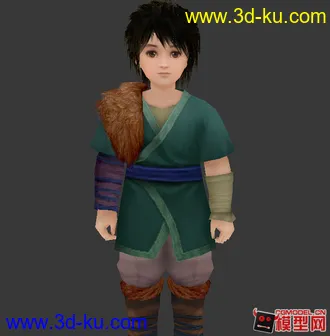 3D打印模型一些古代武侠风格的人物的图片