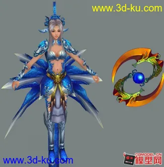 3D打印模型一些古代武侠风格的人物的图片