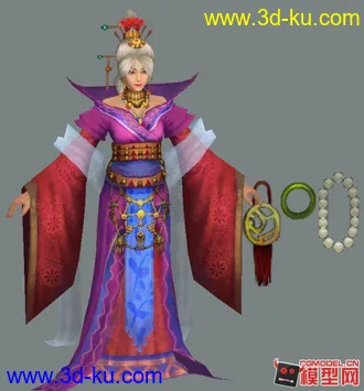 3D打印模型一些古代武侠风格的人物的图片