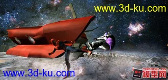 3D打印模型蜘蛛侠_打斗的图片