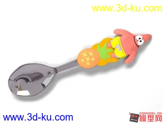 3D打印模型派大星勺子的图片
