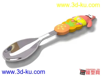 3D打印模型派大星勺子的图片