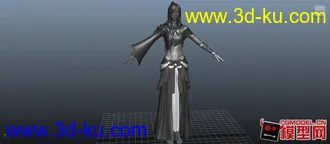 古代女模型的图片