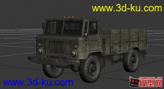 3D打印模型[Lock On]俄罗斯 Gaz-66 越野卡车的图片