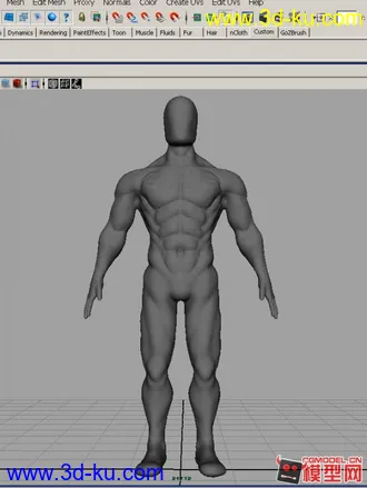 3D打印模型基础肌肉男人体！绝对是好东西！的图片