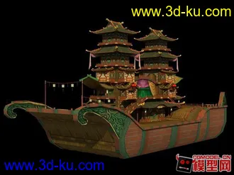 3D打印模型一些运输型的船的图片