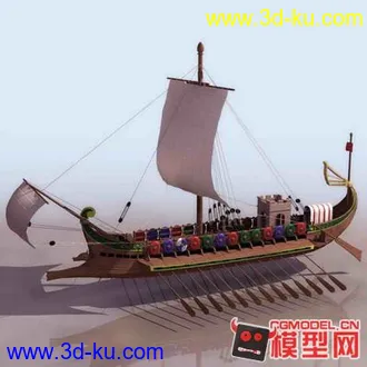 3D打印模型一些运输型的船的图片