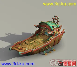 3D打印模型一些运输型的船的图片
