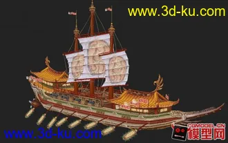 3D打印模型一些运输型的船的图片