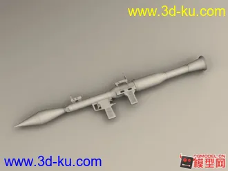 3D打印模型火箭筒的图片