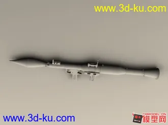 3D打印模型火箭筒的图片