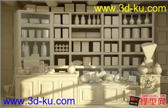 杂货铺模型的图片
