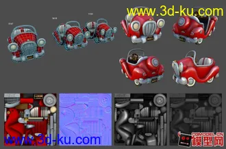 3D打印模型运输车小集锦的图片