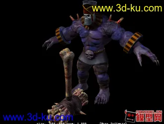 3D打印模型一些写实风格怪物的图片