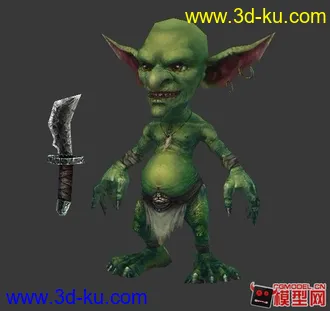 3D打印模型一些写实风格怪物的图片