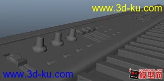 3D打印模型电子琴 高模的图片
