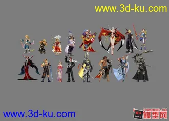 3D打印模型一些古老写实风格男人的图片