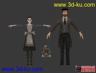3D打印模型写实风格美女们的图片