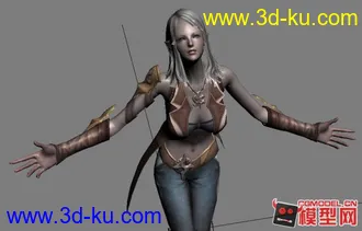 3D打印模型写实风格美女们的图片