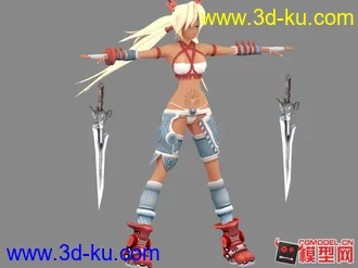 3D打印模型写实风格美女们的图片