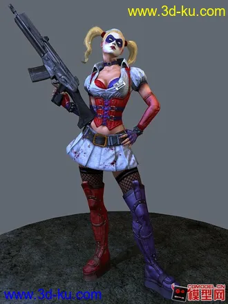 3D打印模型写实风格美女们的图片