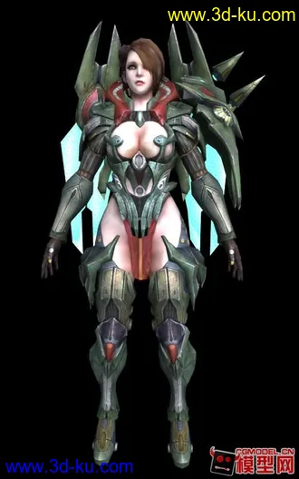3D打印模型写实风格美女们的图片