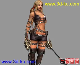 3D打印模型写实风格美女们的图片