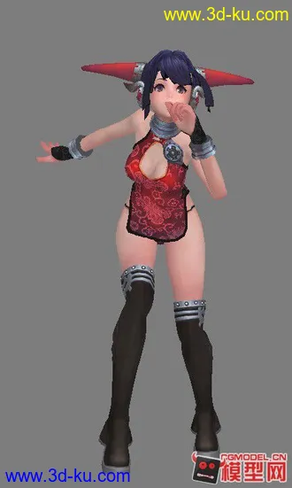 3D打印模型写实风格美女们的图片