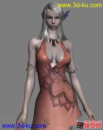 3D打印模型写实风格美女们的图片