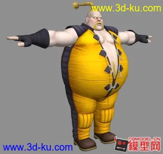 3D打印模型后现代写实风格猛男们的图片