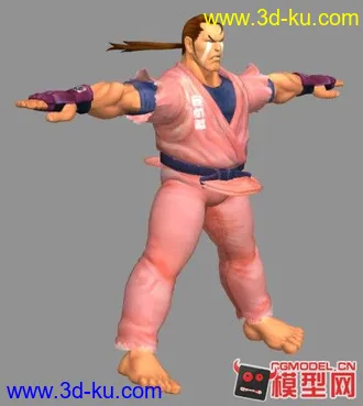 3D打印模型后现代写实风格猛男们的图片