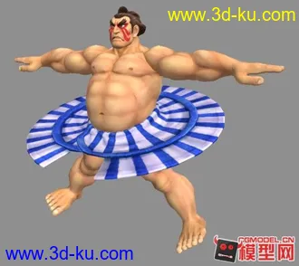 3D打印模型后现代写实风格猛男们的图片