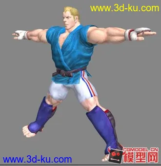 3D打印模型后现代写实风格猛男们的图片
