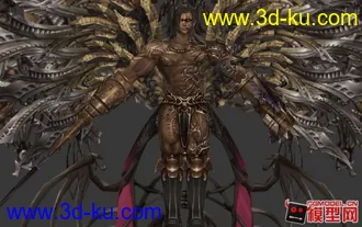 3D打印模型后现代写实风格猛男们的图片