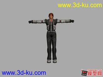 3D打印模型后现代写实风格猛男们的图片