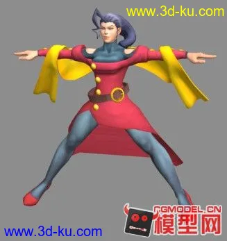 3D打印模型后现代写实风格猛男们的图片