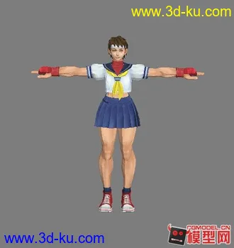 3D打印模型后现代写实风格猛男们的图片